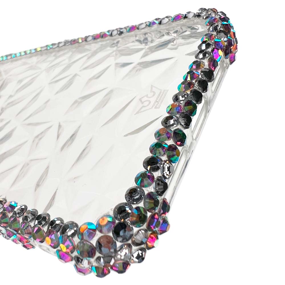 Estuche el rey marco iphone 13 pro max diamantes color transparente  Shop name