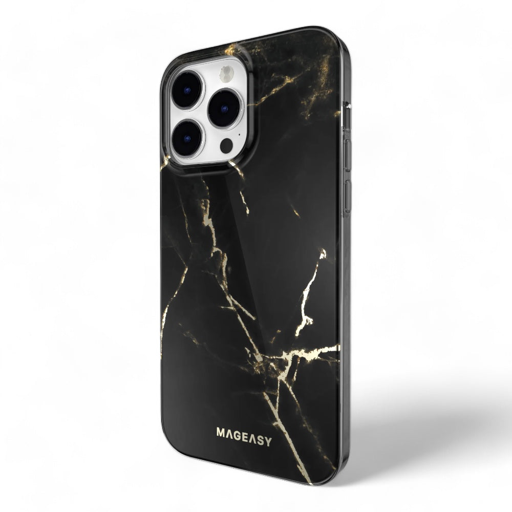 Estuche switcheasy marble m iphone 14 pro pearl black color negro  Shop name