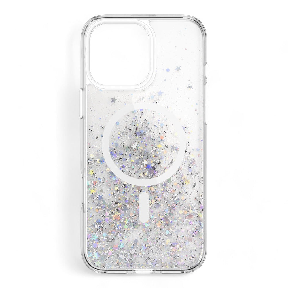 Estuche switcheasy starfield iphone 16 pro starfield m 3d glitter shockproof case color transparente  Shop name