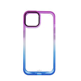 Estuche clasico el rey degrade apple iphone 13 color morado / azul