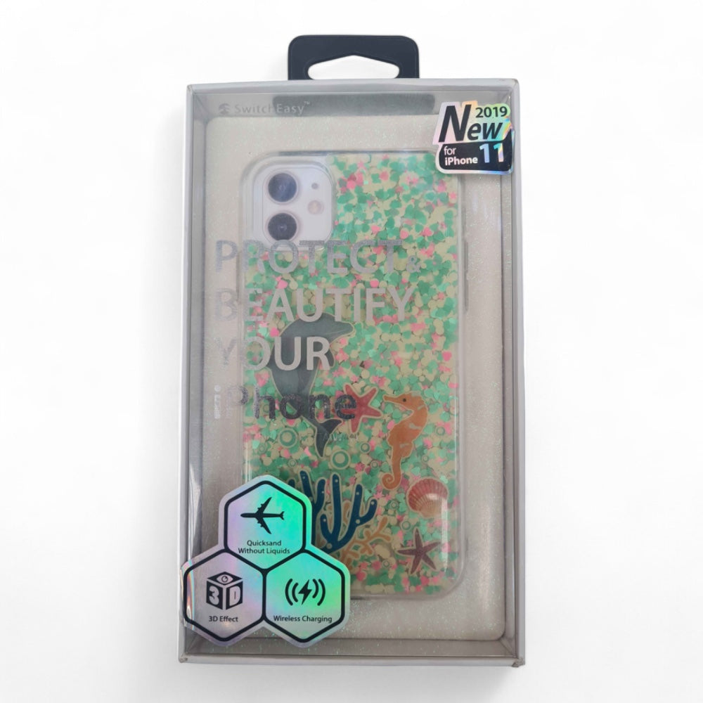 Estuche clasico switcheasy flash apple iphone 11 color marineland