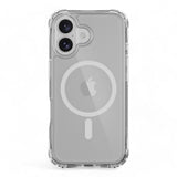 Estuche switcheasy atom iphone 16 atoms m shockproof protective clear case  color transparente