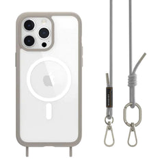 Estuche switcheasy roam iphone 15 pro m + strap color gris  Shop name