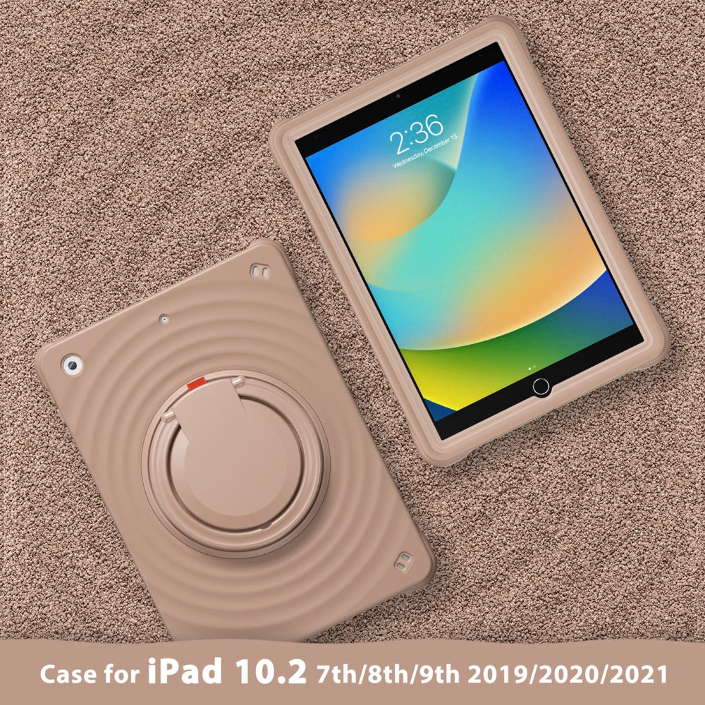 Estuche chief engineer b series modelo ipad 10.2 color cafe con strap