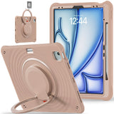 Estuche chief engineer b series modelo ipad air 13 2024 color cafe con strap