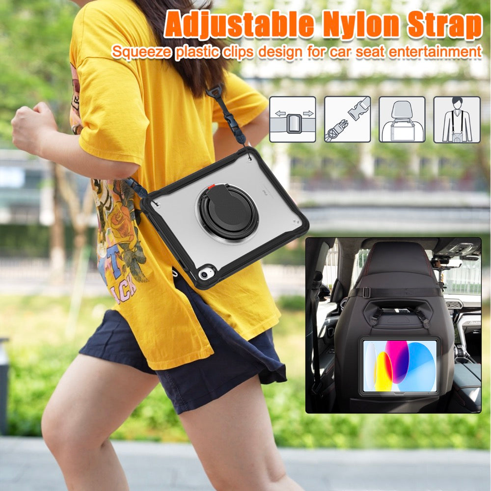 Estuche popeye b series modelo ipad 10 th color transparente sin strap