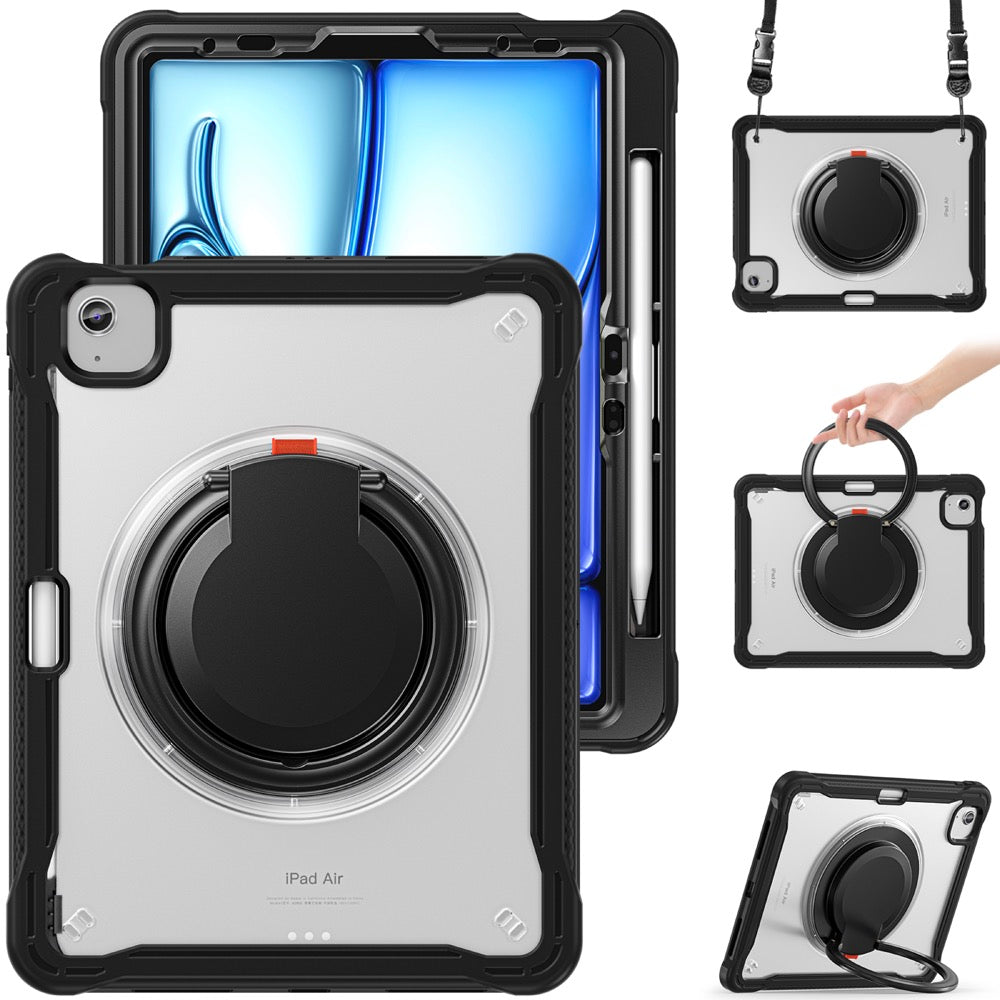 Estuche popeye b series modelo ipad air 11 2024 color transparente sin strap