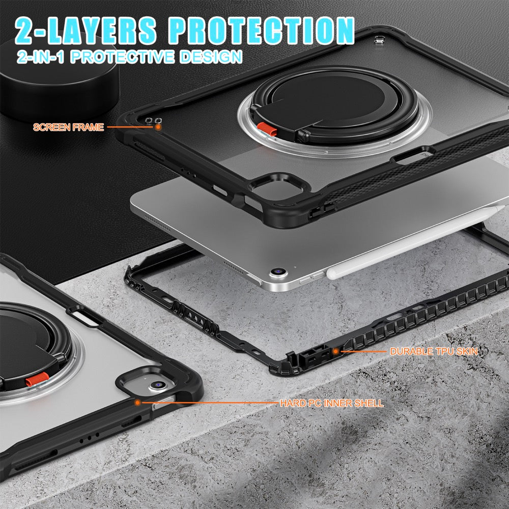 Estuche popeye b series modelo ipad air 11 2024 color transparente sin strap