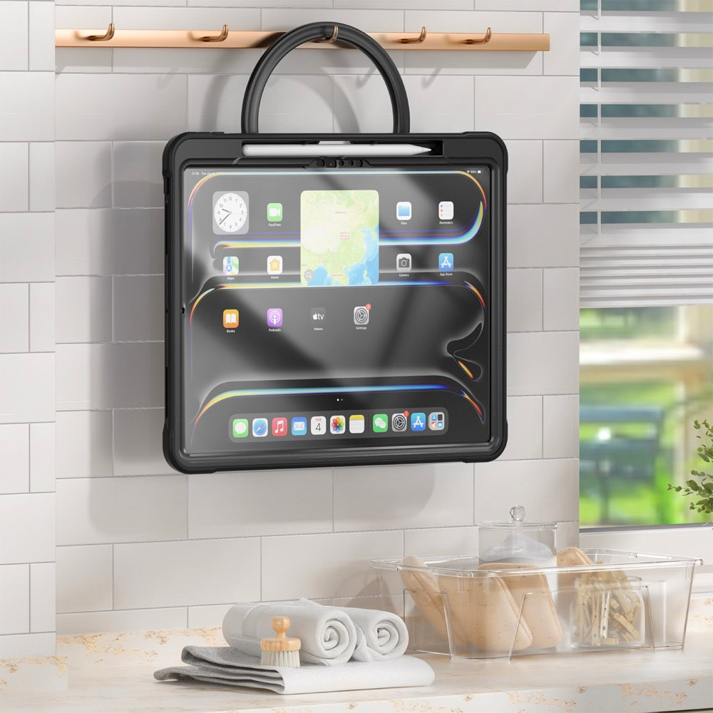 Estuche popeye b series modelo ipad pro 13 2024 color transparente sin strap