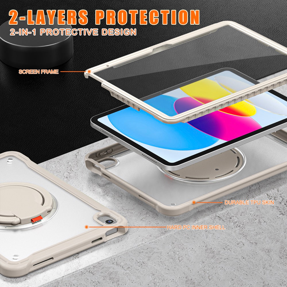 Estuche popeye b series modelo ipad 10 th color beige sin strap