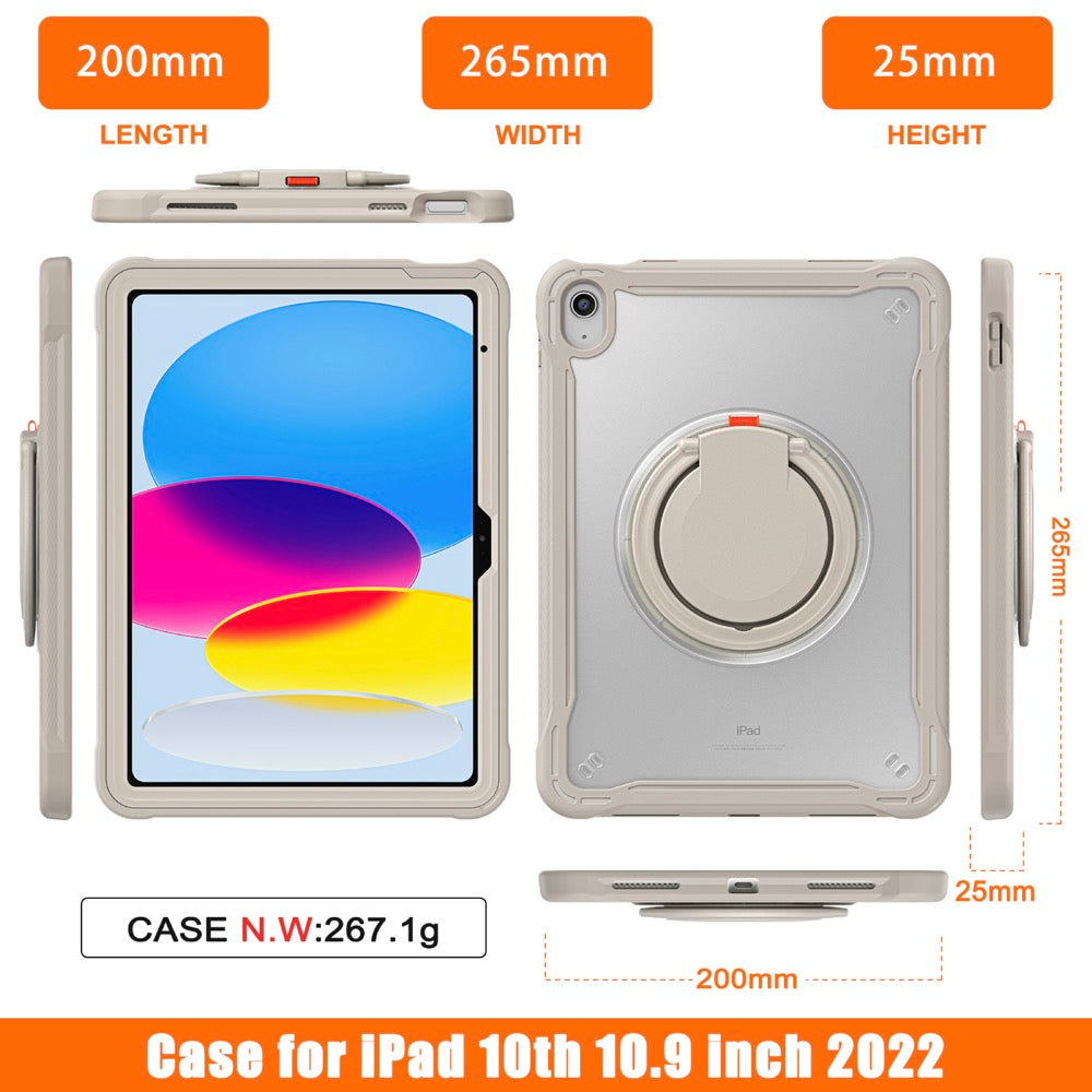 Estuche popeye b series modelo ipad 10 th color beige sin strap