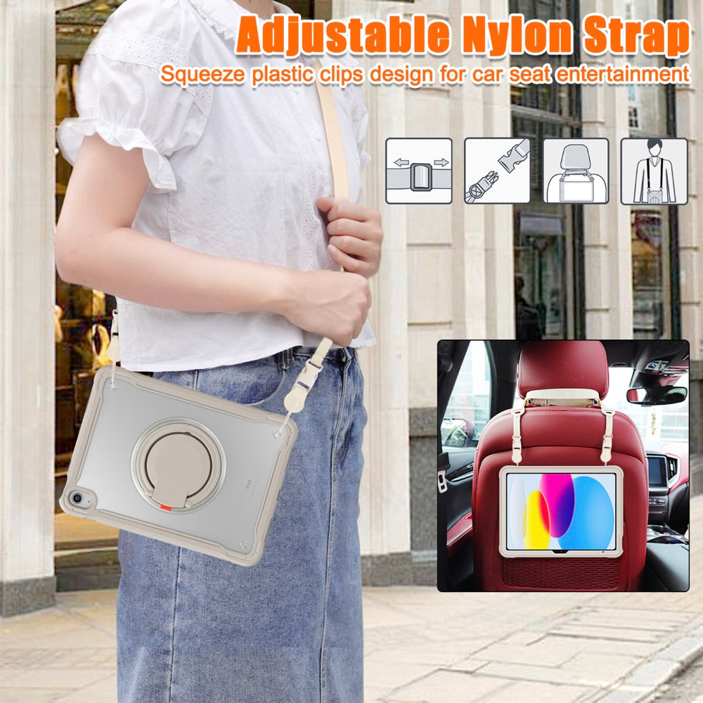 Estuche popeye b series modelo ipad 10 th color beige sin strap