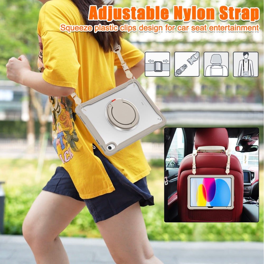 Estuche popeye b series modelo ipad 10 th color beige sin strap