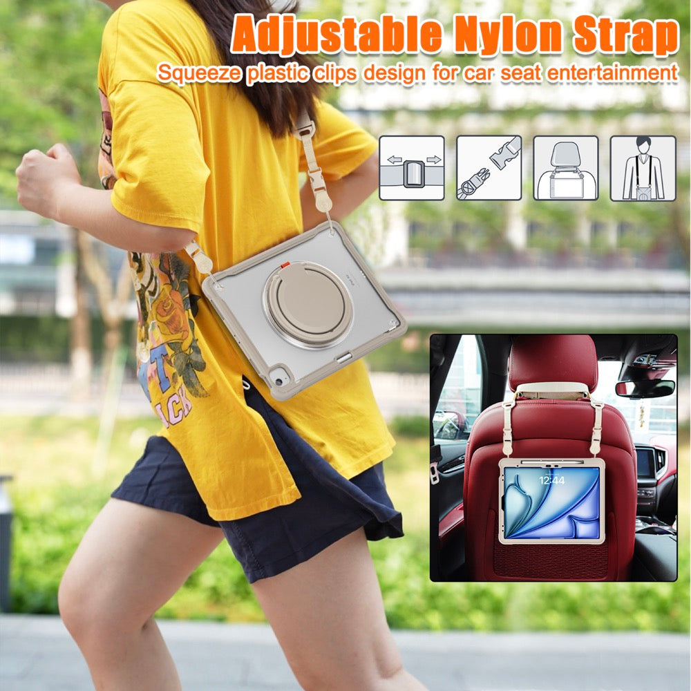 Estuche popeye b series modelo ipad air 13 2024 color beige sin strap