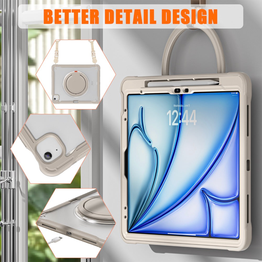 Estuche popeye b series modelo ipad air 13 2024 color beige sin strap
