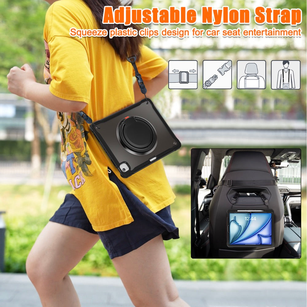 Estuche popeye b series modelo ipad air 13 2024 color negro sin strap