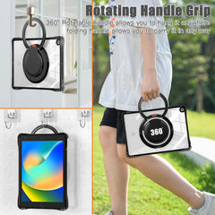 Estuche transparent b series modelo ipad 10.2 color negro con strap  Shop name