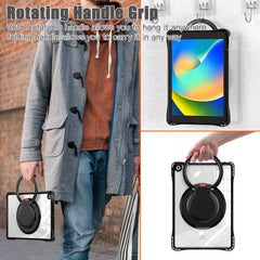 Estuche transparent b series modelo ipad 10.2 color negro con strap  Shop name