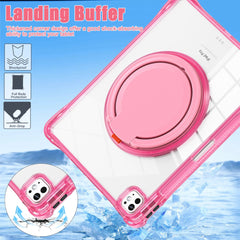 Estuche transparent b series modelo ipad pro 13 2024 color fucsia con strap  Shop name