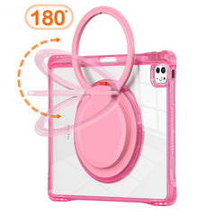 Estuche transparent b series modelo ipad pro 13 2024 color fucsia con strap  Shop name