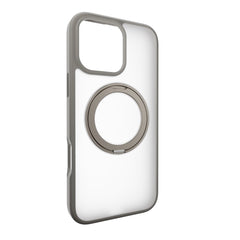 Estuche mageasy magstand iphone 16 pro magstand 360 m rotating ring protective case  color plateado  Shop name