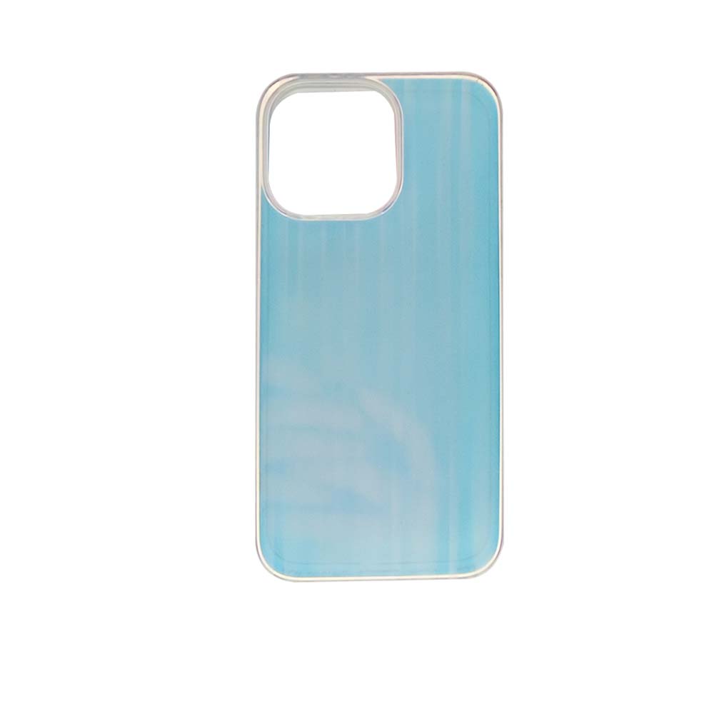 Estuche el rey cosmos iphone 13 pro max tornasol lineas color multicolor
