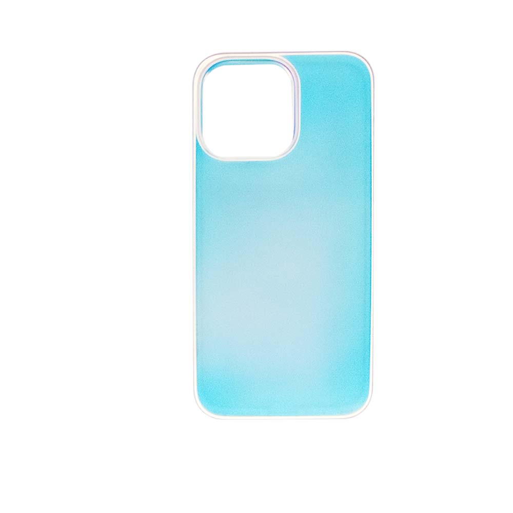 Estuche el rey cosmos iphone 15 tornasol liso color multicolor
