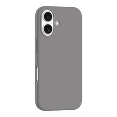 Estuche devia skin iphone 16 nature series silicone magnetic case color gris oscuro  Shop name