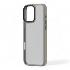 Estuche devia skin iphone 16 pro max pino series shockproof case color gris oscuro  Shop name