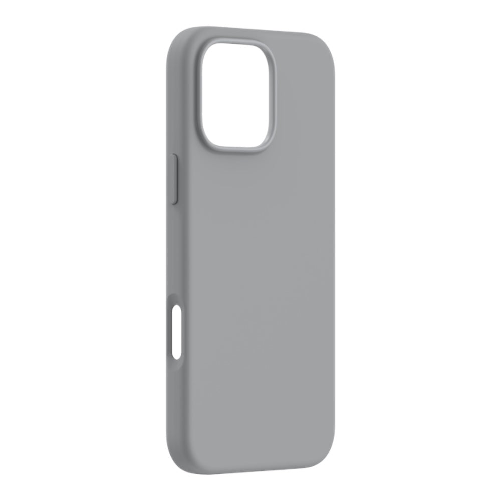 Estuche devia skin iphone 16 pro nature series silicone magnetic case color gris oscuro  Shop name