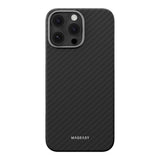 Estuche mageasy skin iphone 16 pro kev m armaid fiber protective case for 2024 iphone 3 lenses 1500d black  color negro  Shop name
