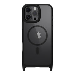 Estuche mageasy skin iphone 16 pro max roam m shockproof protective case with lanyard for 2024 iphone 3 lenses large white flower color negro  Shop name