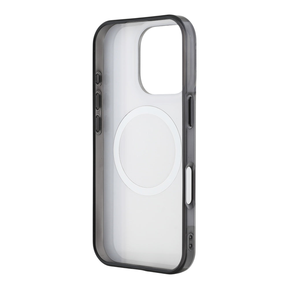 Estuche amg skin iphone 16 pro max amg magsafe case double layer bow lines white color blanco  Shop name