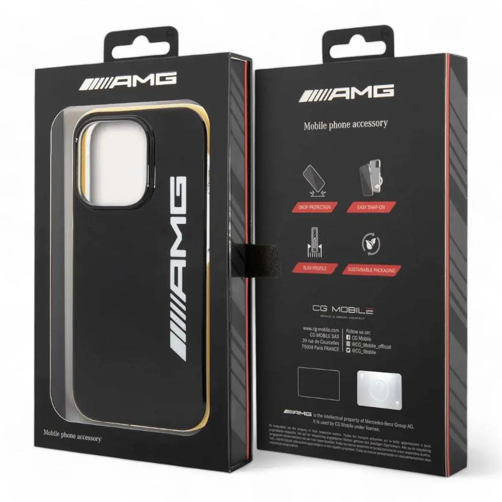 Estuche Amg Hc Pc/Tpu Black Yellow  Iphone 14 Pro Max Color Amarillo  Shop name