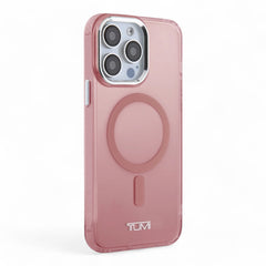 Estuche tumi hc magsafe transparent pink  iphone 15 pro max color rosado  Shop name