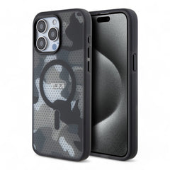 Estuche tumi hc frosted magsafe transparent mesh camo iphone 15 pro max color negro  Shop name