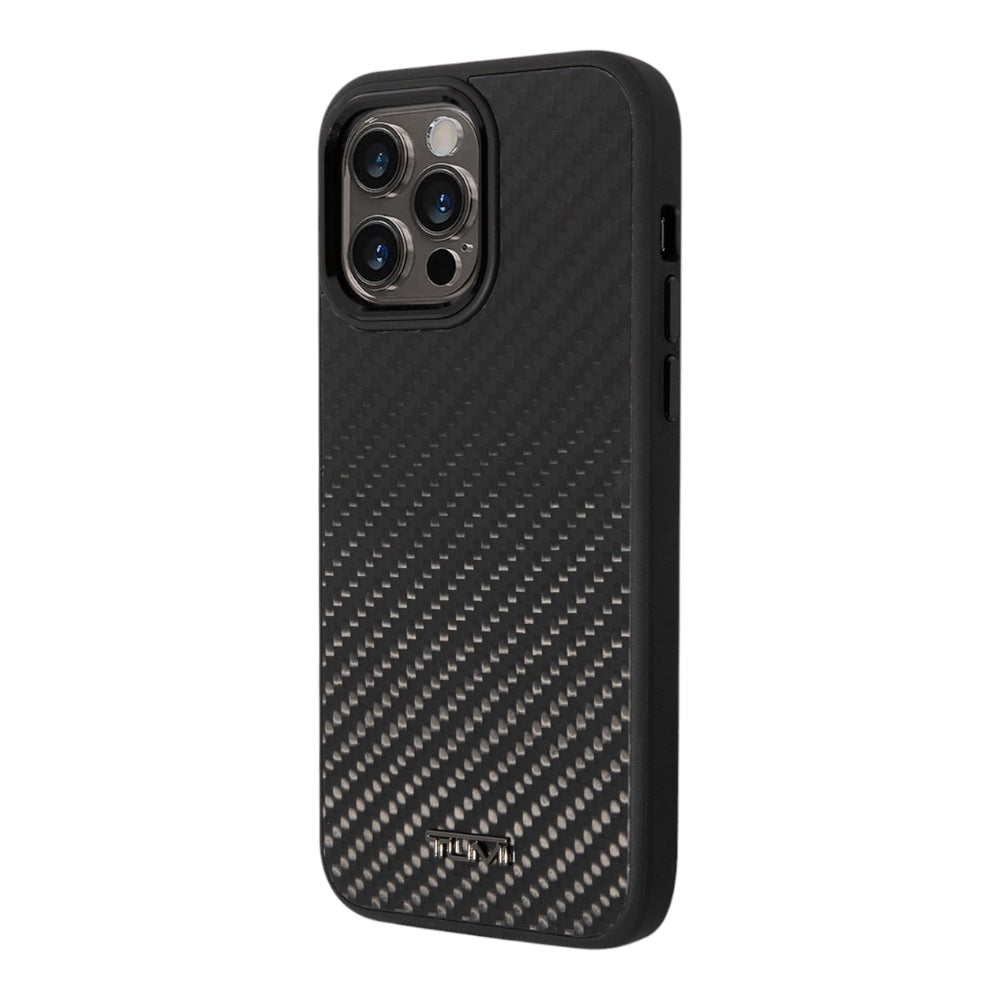 Estuche tumi hc genuine alu black iphone 14 pro max color negro