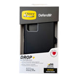 Estuche otterbox defender con clip  color  negro / gris modelo  samsung a56
