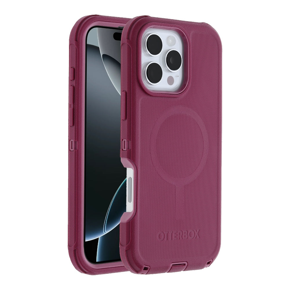 Estuche otterbox defender con magsafe y clip color corinto modelo iphone 16 pro max  Shop name