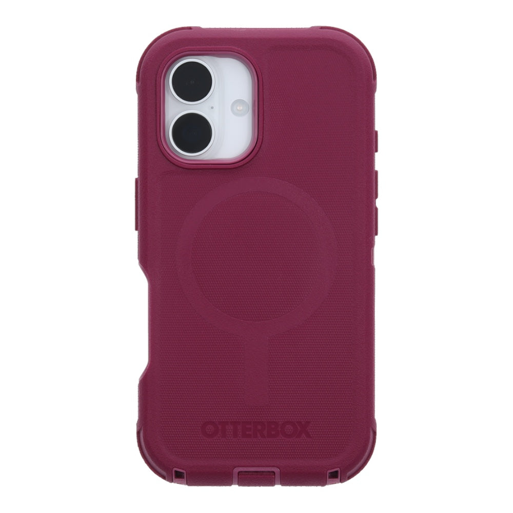 Estuche otterbox defender con magsafe y clip color corinto modelo iphone 16  Shop name