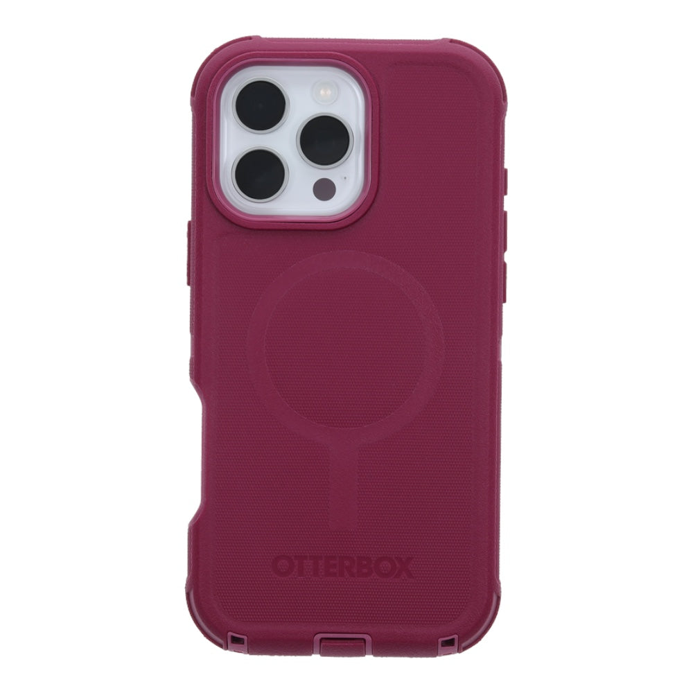 Estuche otterbox defender con magsafe y clip color corinto modelo iphone 14 pro max  Shop name