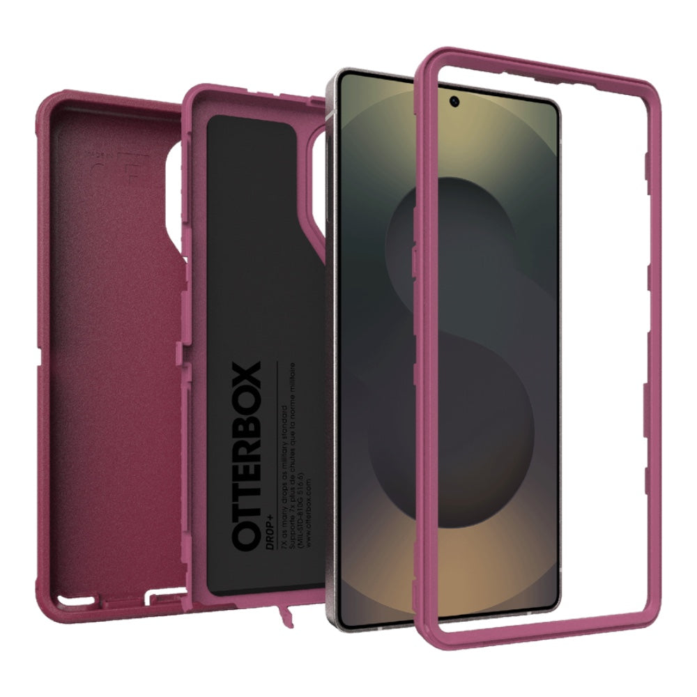 Estuche otterbox defender con magsafe y clip color corinto modelo samsung 25 ultra  Shop name