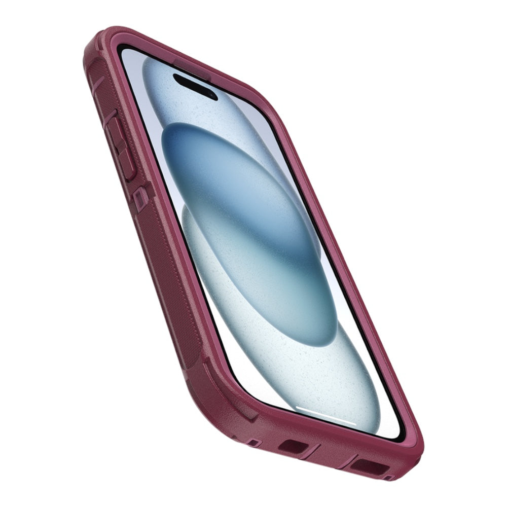 Estuche otterbox defender con magsafe y clip color corinto modelo samsung 24 ultra
