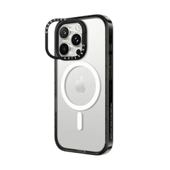 Casetify ring stand con magsafe marco negro iphone 15 pro color transparente  Shop name