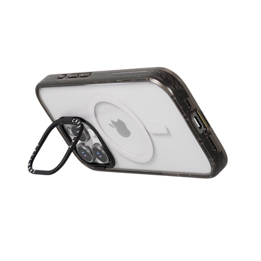 Casetify ring stand con magsafe iphone 16 pro max color azul