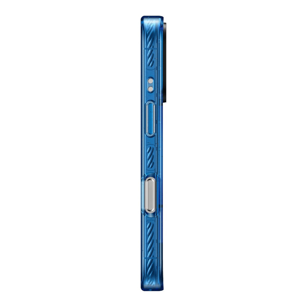 Casetify impact con magsafe iphone 15 pro max color azul