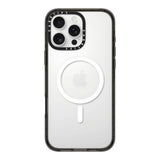 Casetify impact con magsafe iphone 16 plus color transparente con marco negro  Shop name