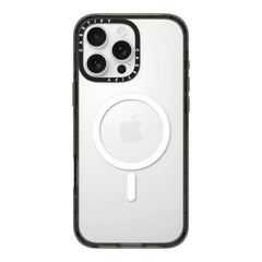 Casetify impact con magsafe iphone 16 plus color transparente con marco negro  Shop name