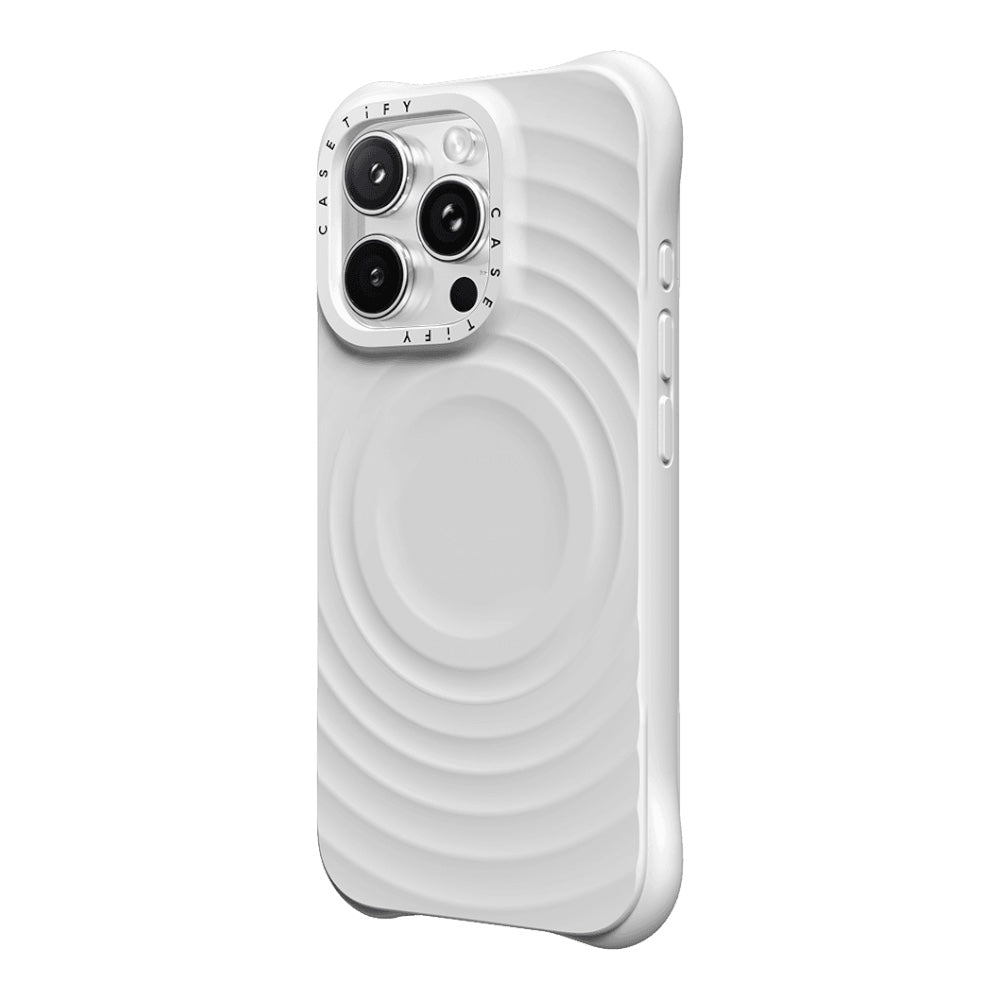 Estuche Casetify ripple iphone 16 pro max color blanco  Shop name