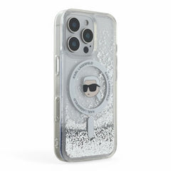 Karl Lagerfeld hc magsafe liq. glitter k. head transparent  iphone 16 pro  Shop name